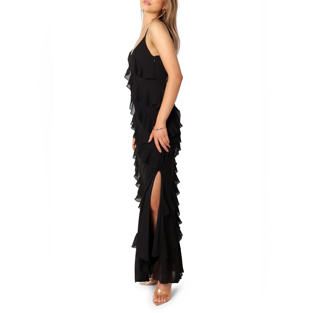 Petal & Pup Ciao Ruffle Chiffon Gown - Picture 2 of 7